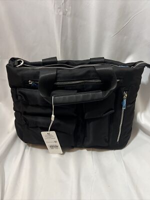 Urban Expressions Womens Aria Messenger Bag Black