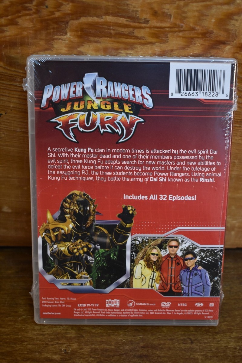 NEW Power Rangers: Jungle Fury - The Complete Series (DVD