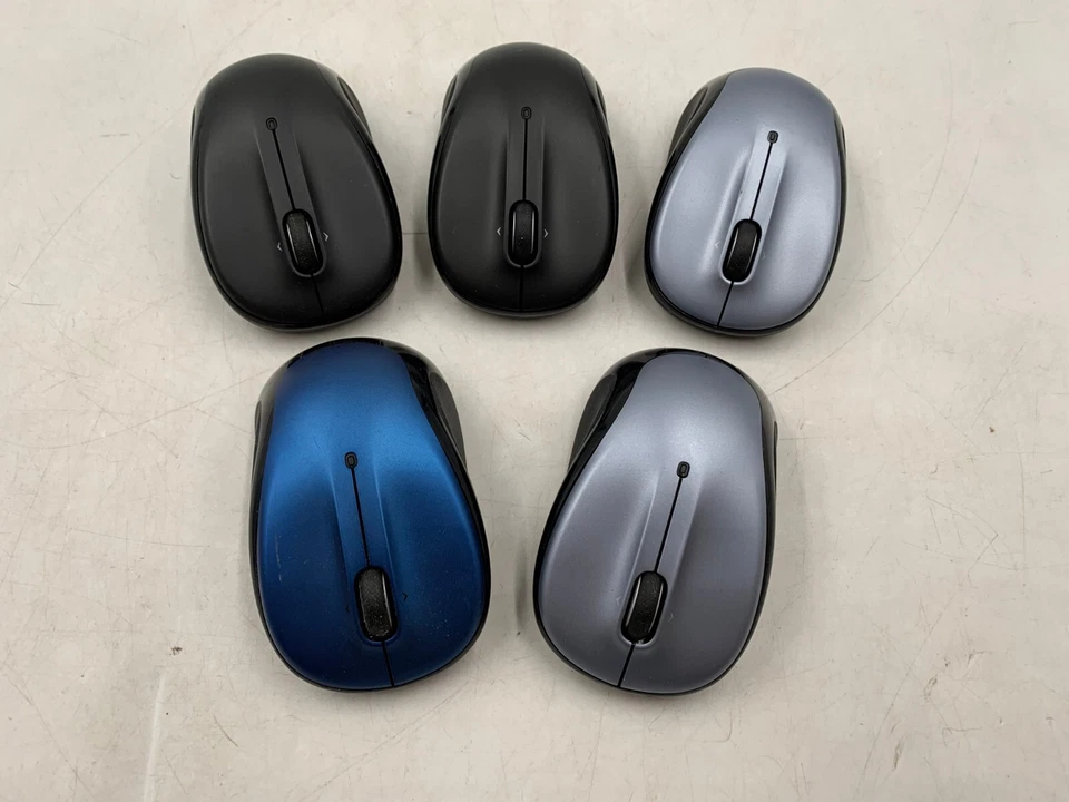 Mixed lot of 5 Logitech M325 mice M-R0039 w/o Dongle Free Shipping - Image 2 of 4