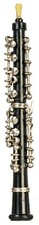 Dolls House Oboe Black Large Miniature Music Room School Instrument 1:12