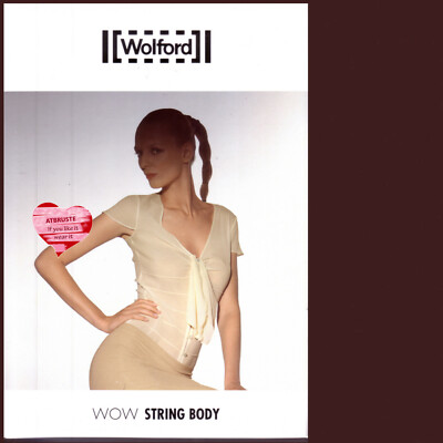 Wolford WOW Stringbody   Gr. 34   java ... Blusen String Body aus 80% Seide