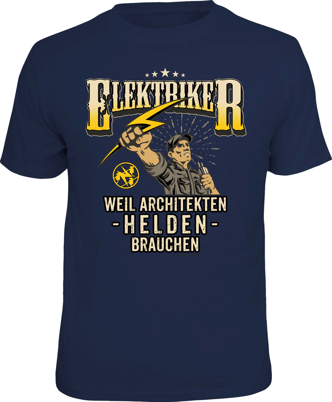 Herren Elektriker Geselle Ausbildung Spruch Für Elektriker T-Shirt