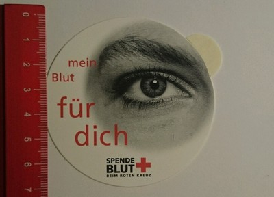 Sticker/Decal: Donate Blood to the Red Cross My Blood to You (02081680)