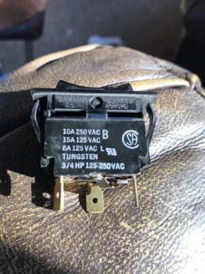 CARLING TECHNOLOGIES Carling 3 Position Rocker Switch Tungsten New