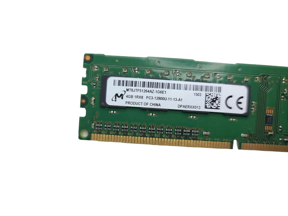 Lot 8 SKhynix 32GB (8x4GB) PC3L-12800U DDR3L Desktop Memory MT8KTF51264AZ-1G6E1 - Image 4 of 4