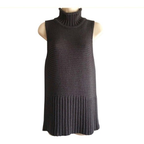 Gap Ribbed Mock Turtleneck Moonless 