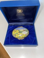 Halcyon Days Enamels “A Year To Remember” 2001 Made In England