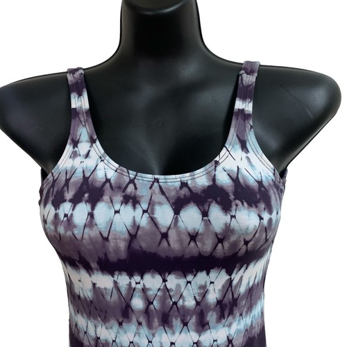 Hobie Swimwear Girl's One Piece Bathing Suit Size 10 Swim Suit Tie-Dye Knotted - Picture 9 of 12