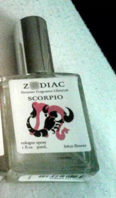 Demeter Lotus Flower Cologne Spray 1oz   Zodiac Collection Scorpio Perfume