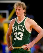 8x10 Photo LARRY BIRD Boston Celtics NBA Champion HOF