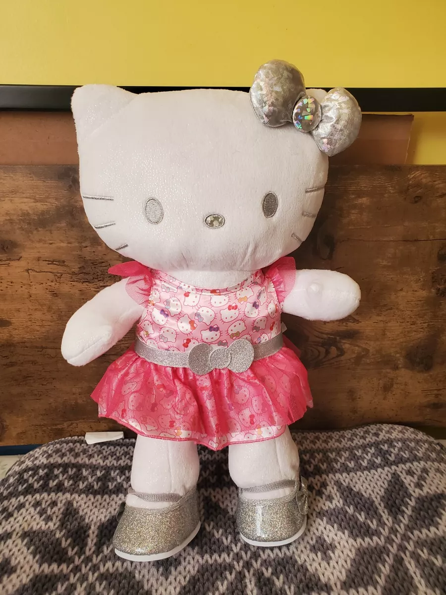 Build a Bear 25th Anniversary Exclusive Hello Kitty Plush With Outfit and  Shoes