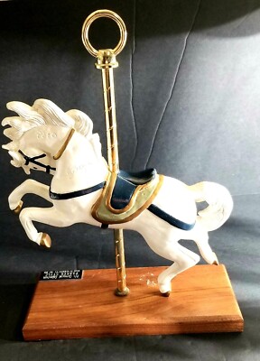 PJ'S CAROUSEL COLLECTION ORIGINAL FLOWERED HORSE MICHELLE PHELPS