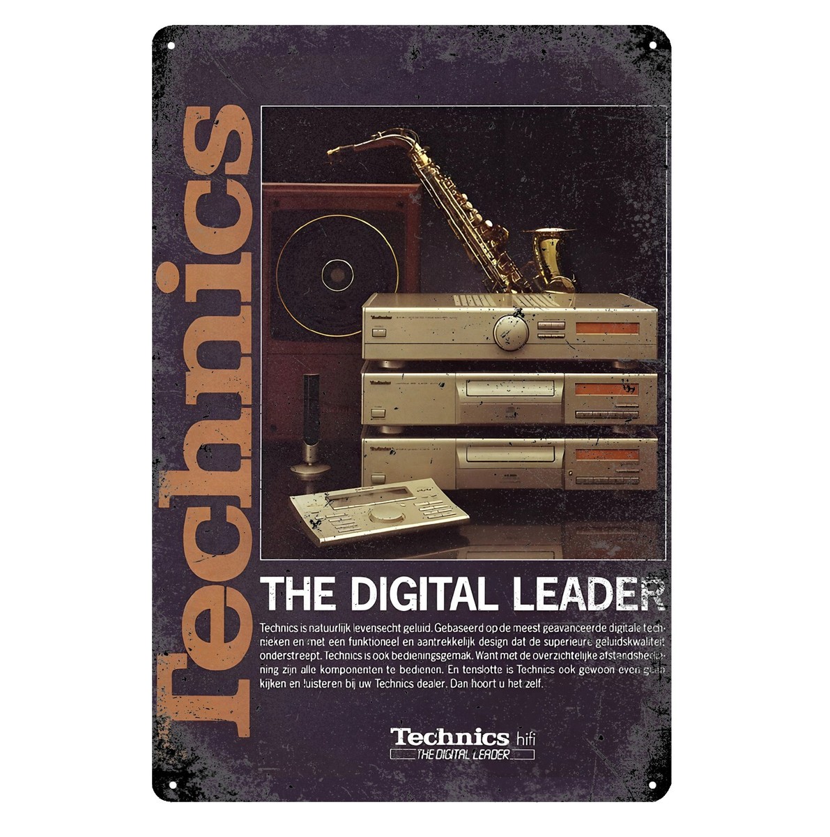 【Technics 非売品】ターンテーブルオーケストラ 特大ポスター Technics 非売品】ターンテーブルオーケストラ 特大ポスター
