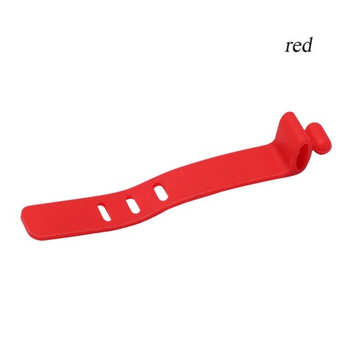Silicone Data Cable Organizer Headphone Cord Finishing Buckle Wrap Tie Strap -wf - Photo 12/17