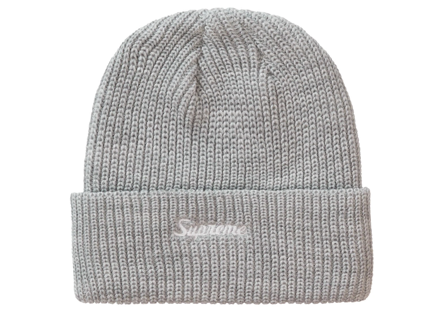 Bonnet Supreme unisexe calibre lâche gris bruyère