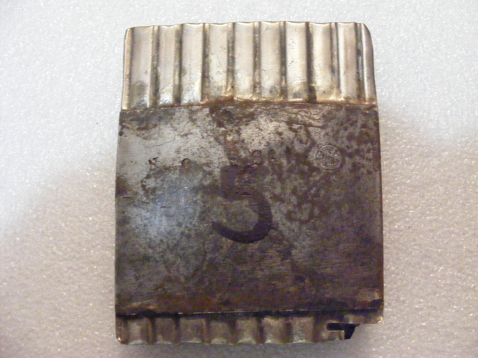 Apollo Saturn H-1 Rocket Engine Inconel Silver Alloy Flight Hardware Section 5