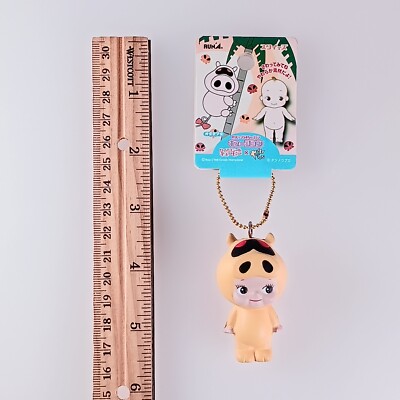 Odate Buta Yatterman × QP Kewpie Kew-John Squeeze Keychain From