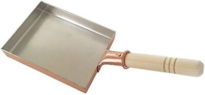 Nakamura Douki Japanese Omelette Copper Pan Handcraft 13 x 18cm Made in ...