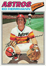Ed Herrmann 1977 TOPPS Baseball Card #143