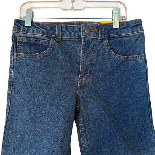 NWT Carhartt Relaxed Fit Straight Leg Denim Blue Jeans Size 7 Rugged Flex - Picture 3 of 9