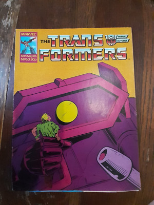 Transformers Marvel UK issue number 60 10th May 1986