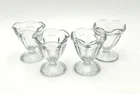 4 Anchor Hocking Fountainware Sherbet Ice Cream Sundae Parfait Glasses/Bowls