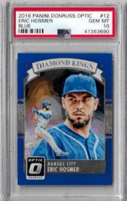 2017 Panini Donruss Optic Eric Hosmer Blue PSA 10