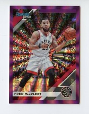 A684 FRED VANVLEET 2019-20 DONRUSS PURPLE LASER 6/15 #190 RAPTORS RARE SP