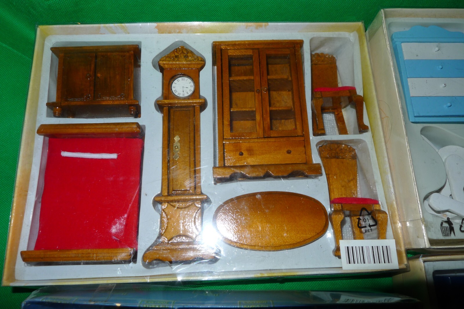 Dolls House furniture bundle clock rocking horse chair NEW Hickleton