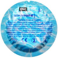 One Condom Pleasure Plus Condoms With Roomy Stimulating Pouch Pack 2 - 100 One Condom Pleasure Plus Condoms With Roomy Stimulating Pouch Pack 2 - 100