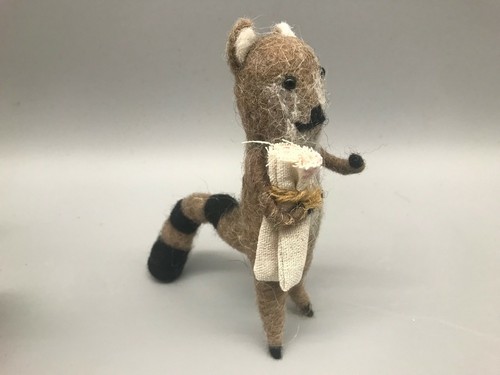 WOOLY SHEEP/OWL/FOX DECORATION HOME ORNAMENT FELT UK SUPPLY LIVING-ROOM - Picture 24 of 32