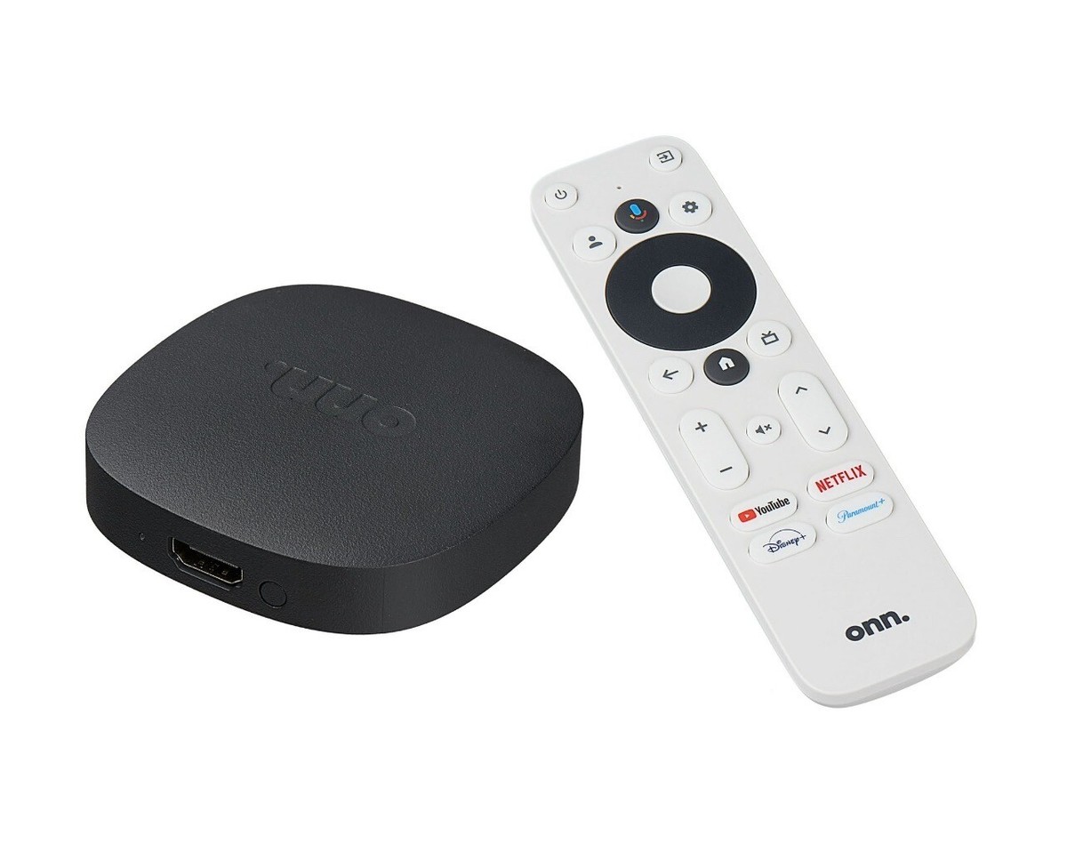 Onn. Google TV 4K Streaming Box (New, 2023), 4K UHD