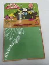 Golden snoopy and friends Brite Writer  Deluxe Magic Slate  Paper Saver