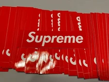Supreme Red Box Logo Sticker 100% Authentic Brand New