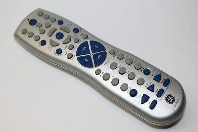 GE RC94927C Universal Remote Control for TV VCR DVD Satellite Cable DVD Player