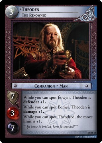 LotR TCG Bloodlines BL LEGENDS SET FOIL 13RF1 - 13RF18 COMPLETE LP/MINT - Picture 14 of 18