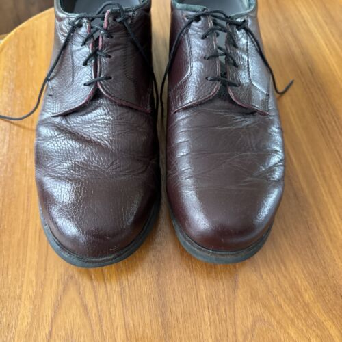 Pair of Quality Men’s Leather Shoes, Cordovan, Made in U.S.A., Size 11-1/2 D - Picture 3 of 8