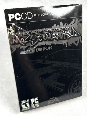 Need For Speed: Most Wanted Black Edition (PC)   Bonus DVD   CIB   RARE