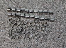 Snap-on Tools 34 Drive Socket Rail Clips-new Old Stock-pack Of 50