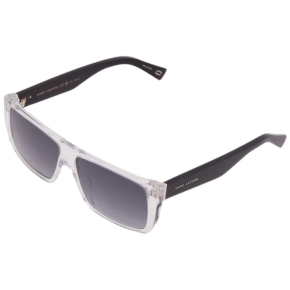 Очки солнцезащитные унисекс Marc Jacobs серые градиентные с бровями MARC ICON 096/S 0MNG/9O 57 - Изображение 3 из 4