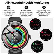 TOZO S8 Smart Watch 1.32" AMOLED Touch Screen Sport Fitness Watch Waterproof 5