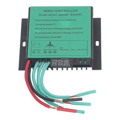 Wind Generator Controller Low Voltage Controller Regulator with LED Indicators