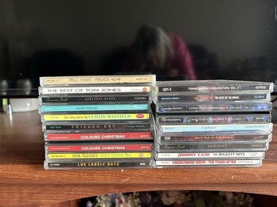 Neil Young, Tom Jones, Curtis Mayfield Compilation CD Lot, Rock Soul Pop
