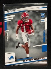 2022 Prestige Jameson Williams Rookie Detroit Lions Football Card #307 RC. rookie card picture