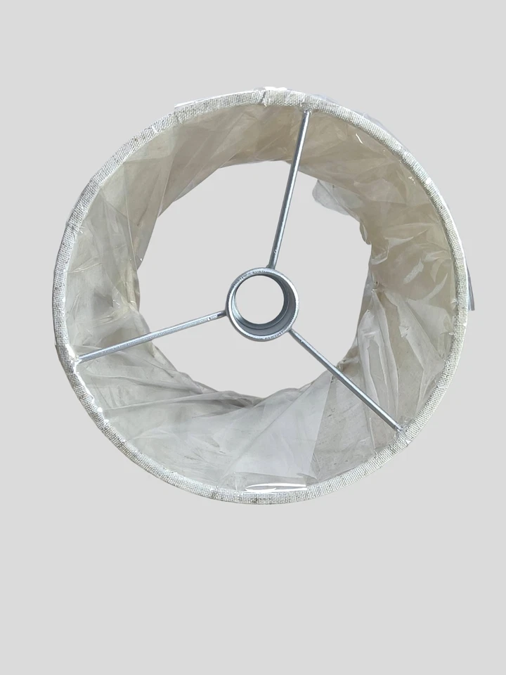 Progress Lighting Flax Linen Accessory Shade | 6" W x 5" H - Image 4 of 4