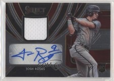 2020 Panini Select Rookie Jersey Auto 6/209 Josh Rojas #RJA-JO Auto 0jj3