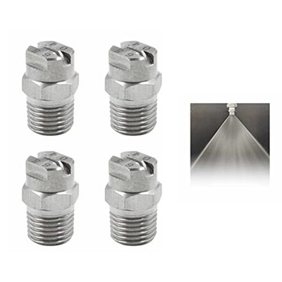#ad #ad 65 Degree Fan Spray Nozzle Stainless Steel 304 for Pressure Washer 4pcs $13.02