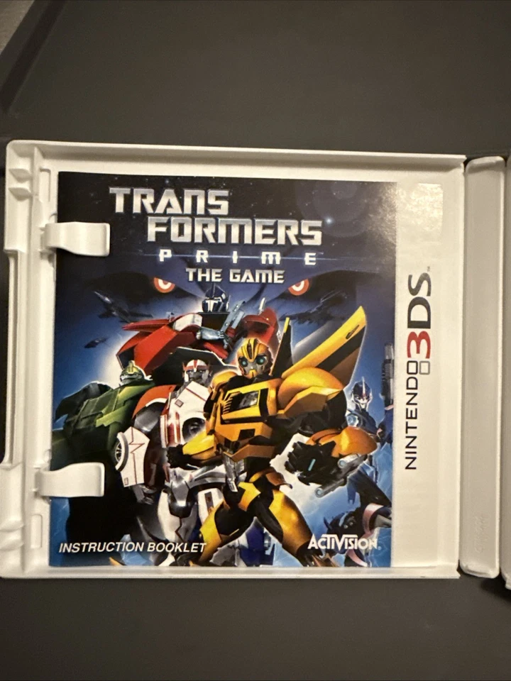Transformers Prime: The Game (Nintendo 3DS, 2012) CIB Complete - Image 3 of 4