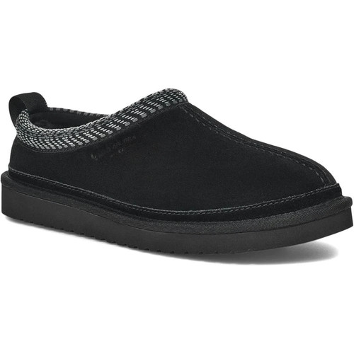 NEW Koolaburra by UGG Burree Slippers Mens Size 13 Black Slip On Mules Suede