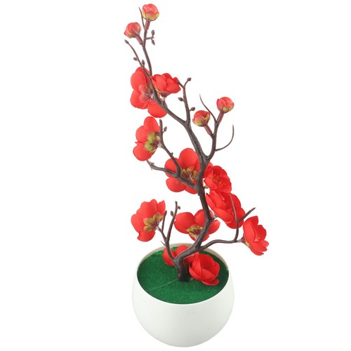 Kunstpflanzen Hochwertig 1 Stück Heißer Verkauf Bonsai Hell Bunt Kunststoff - Bild 11 von 48